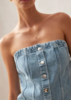 Troyes Blue Denim Tank