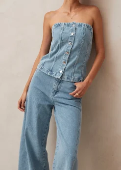 Troyes Blue Denim Tank