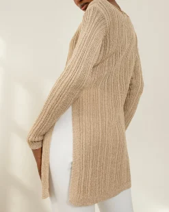 Witty Cream Tricot Cardigan